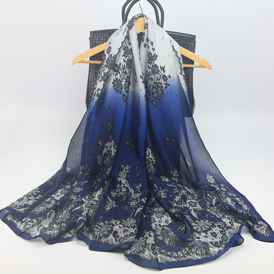 Spring&summer new European&American fashion wild scarf mesh flower vine high-grade soft silk sun silk scarf shawl
Spring&summer new European&American fashion wild scarf mesh flower vine high-grade soft silk sun silk scarf shawl
