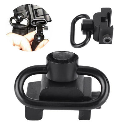 Greensen Quick Detachable Push Button Sling Swivel Adapter Set for 20mm Picatinnny Rail Mount Base
Greensen Quick Detachable Push Button Sling Swivel Adapter Set for 20mm Picatinnny Rail Mount Base