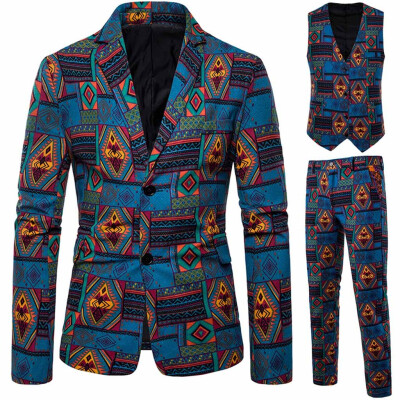 Toponeto Mens Suit Slim Vintage Ethnic Style Party 3-Piece Jacket Coat & Pants&Vest
Toponeto Mens Suit Slim Vintage Ethnic Style Party 3-Piece Jacket Coat & Pants&Vest