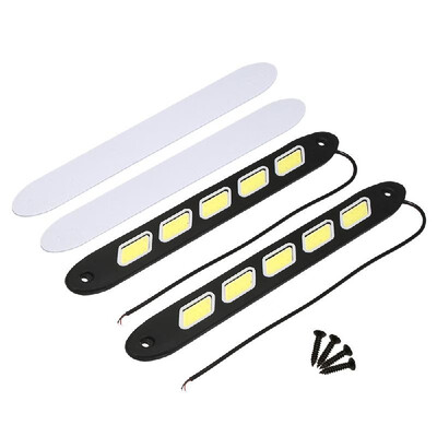COB LEDs Light Waterproof IP67 DRL Daytime Running Light High Power 5W 12V Daylight Fog Driving White Lamp 2Pcs Rubber Soft Flexib
COB LEDs Light Waterproof IP67 DRL Daytime Running Light High Power 5W 12V Daylight Fog Driving White Lamp 2Pcs Rubber Soft Flexib