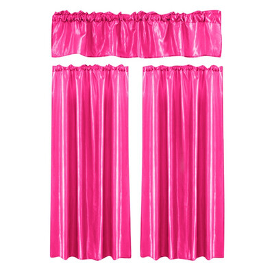 Valance &Curtain Panels Curtain Set Solid Color Blackout Small Curtain Drape for Kitchen Study Room Coffee Shop Curtain
Valance &Curtain Panels Curtain Set Solid Color Blackout Small Curtain Drape for Kitchen Study Room Coffee Shop Curtain
