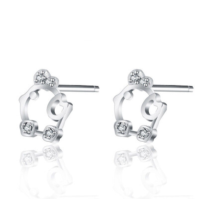 Zodiac Jewelry Hollow Chick Earrings