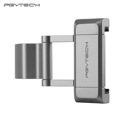 PGYTECH Aluminium Alloy Handheld Smartphone Phone Holder Bracket Clamp Clip Set Kit with 14 Inch Screw Gimbal Stand Tripod Mount
PGYTECH Aluminium Alloy Handheld Smartphone Phone Holder Bracket Clamp Clip Set Kit with 14 Inch Screw Gimbal Stand Tripod Mount