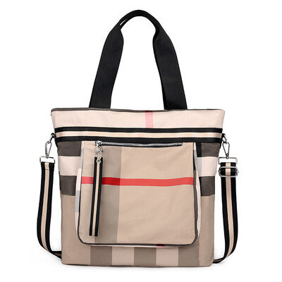 Canvas bag lady single shoulder bag big bag fashion Oxford bag Plaid bag large capacity single shoulder slanting bag mom bag
Canvas bag lady single shoulder bag big bag fashion Oxford bag Plaid bag large capacity single shoulder slanting bag mom bag