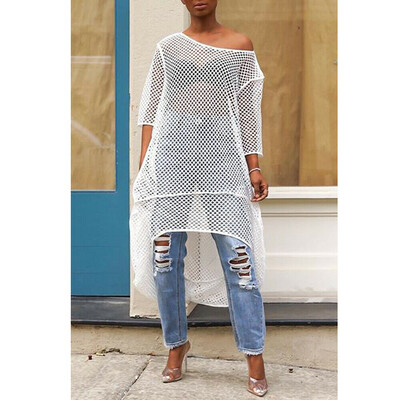 Fashion Women Ladies Off Shoulder Casual Blouse Half Sleeve Mesh Swimsuit Bikini Cover
Fashion Women Ladies Off Shoulder Casual Blouse Half Sleeve Mesh Swimsuit Bikini Cover