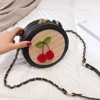 Tailored Women Cherry Weave Leather Patchwork Chain Bag Crossbody Bag Shoulder Bags
Tailored Women Cherry Weave Leather Patchwork Chain Bag Crossbody Bag Shoulder Bags