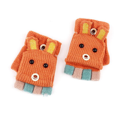 New Children Winter Warm Knitted Convertible Flip Top Fingerless Candy Color Knit Mittens
New Children Winter Warm Knitted Convertible Flip Top Fingerless Candy Color Knit Mittens