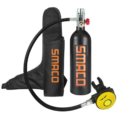 1L Scuba Oxygen Cylinder Diving Air Tank Scuba Diving Respirator Refill Adapter Snorkeling Breathing Equipment with Protective Pou
1L Scuba Oxygen Cylinder Diving Air Tank Scuba Diving Respirator Refill Adapter Snorkeling Breathing Equipment with Protective Pou