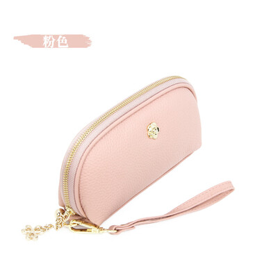 The first layer of cowhide Europe&the United States big ladies leather short paragraph purse zipper mini lychee with ring key
The first layer of cowhide Europe&the United States big ladies leather short paragraph purse zipper mini lychee with ring key