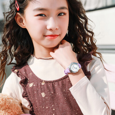 Childrens watch girl waterproof junior high school students primary school luminous cute girls girls female models Korean ve
Childrens watch girl waterproof junior high school students primary school luminous cute girls girls female models Korean ve