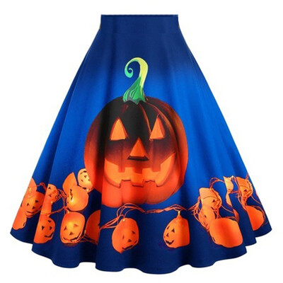 Roseonmyhand Women Halloween Plus Size Pumpkin Print Halloween High Waist Pleated Skirt Dress
Roseonmyhand Women Halloween Plus Size Pumpkin Print Halloween High Waist Pleated Skirt Dress