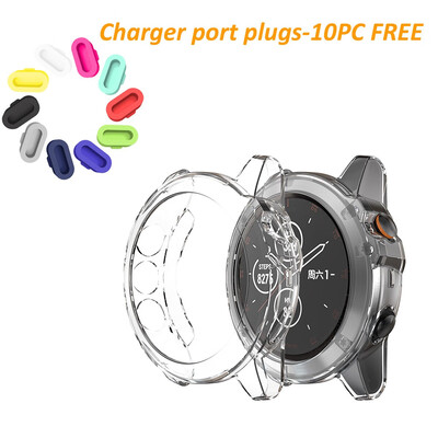 ECSEM TPU Covers Compatible with Garmin Fenix 5X Plus Watch Case Charger Port Protector Cover for Fenix 5X Plus Accessories
ECSEM TPU Covers Compatible with Garmin Fenix 5X Plus Watch Case Charger Port Protector Cover for Fenix 5X Plus Accessories