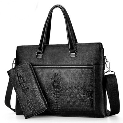 Crocodile pattern genuine leather briefcase for man vintage men Shoulder messenger bag business laptop bags male cowhide handbag
Crocodile pattern genuine leather briefcase for man vintage men Shoulder messenger bag business laptop bags male cowhide handbag