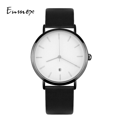Enmex Creative Design Thin Calendar Academic Style Mysterious Cold Temperament Watch
Enmex Creative Design Thin Calendar Academic Style Mysterious Cold Temperament Watch
