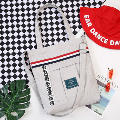 2019 Brand Designer Canvas Bags Fashion Women Large-Capacity Shoulder Bags Casual Reusable Shopping Bags Dirt-Proof Handbags
2019 Brand Designer Canvas Bags Fashion Women Large-Capacity Shoulder Bags Casual Reusable Shopping Bags Dirt-Proof Handbags