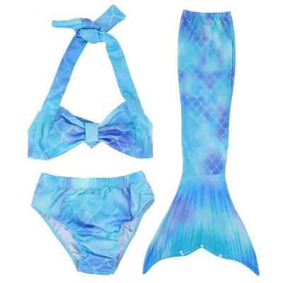 Greensen 3pcs Kids Girls Swimsuit Bikini Set with Fish Tail Sea-maid Swimming Costumes
Greensen 3pcs Kids Girls Swimsuit Bikini Set with Fish Tail Sea-maid Swimming Costumes