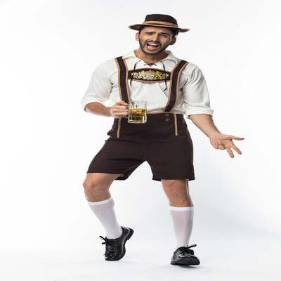 2019 New Style Adult Male Traditional Oktoberfest Costume Lederhosen Bavarian Octoberfest German Beer Mens Costume for Sale
2019 New Style Adult Male Traditional Oktoberfest Costume Lederhosen Bavarian Octoberfest German Beer Mens Costume for Sale