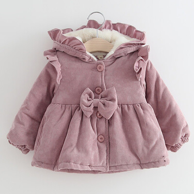 Winter Baby Girl Clothes 0-3T Hooded Down Jackets With Bowknot Casual Windproof And Warm Thickening Baby Girl Down Coat
Winter Baby Girl Clothes 0-3T Hooded Down Jackets With Bowknot Casual Windproof And Warm Thickening Baby Girl Down Coat