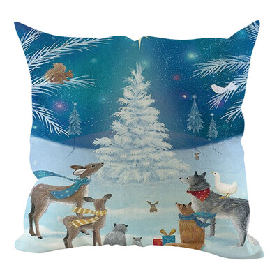 Tailored Christmas Pillow Cover Pillowcases Decorative Sofa Cushion Cover Home Decoration
Tailored Christmas Pillow Cover Pillowcases Decorative Sofa Cushion Cover Home Decoration
