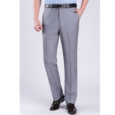 WENGUANGUO Summer thin section pleated high waist free hot straight loose standard version mens trousers 7939
WENGUANGUO Summer thin section pleated high waist free hot straight loose standard version mens trousers 7939