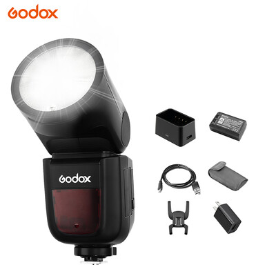 Godox V1P Camera Flash Speedlite Speedlight Round Head Flash Built-in 24G Wireless X System with LCD Display Hot Shoe for PENTAX
Godox V1P Camera Flash Speedlite Speedlight Round Head Flash Built-in 24G Wireless X System with LCD Display Hot Shoe for PENTAX