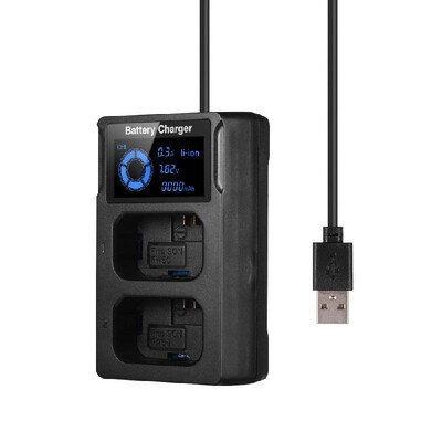 Portable Dual Slot USB Camera Battery Charger with LCD Display Quick Camera Battery Charger for Nikon EN-EL15 Batteries Camera Acc
Portable Dual Slot USB Camera Battery Charger with LCD Display Quick Camera Battery Charger for Nikon EN-EL15 Batteries Camera Acc