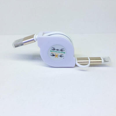 Retractable Charging Cable Lightning Micro USB 2-in-1 2A USB Charging Cable For IPhone Samsung Nokia Huawei Xiaomi 33ft-1m
Retractable Charging Cable Lightning Micro USB 2-in-1 2A USB Charging Cable For IPhone Samsung Nokia Huawei Xiaomi 33ft-1m