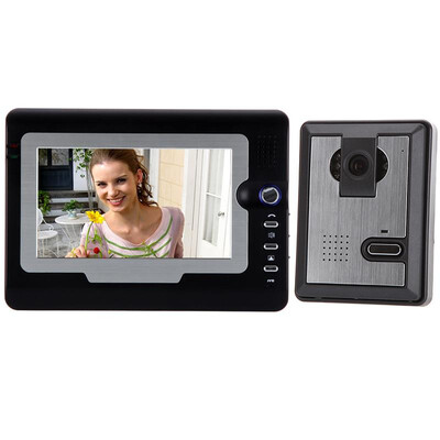 7" TFT Color LCD Display Video Door Phone Visual Intercom Doorbell Hands Free IR Night Vision
7" TFT Color LCD Display Video Door Phone Visual Intercom Doorbell Hands Free IR Night Vision