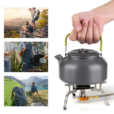 Greensen 800ML Outdoor Portable Coffee Pot Camping Water Kettle Hiking Picnic BBQ Teapot
Greensen 800ML Outdoor Portable Coffee Pot Camping Water Kettle Hiking Picnic BBQ Teapot