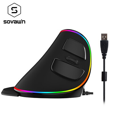 Vertical Mouse Ergonomic Right Wired Delux M618 Plus RGB 6 Button 1600 4000 DPI Computer Ergonomic Mouses Wired USB for PC 2018
Vertical Mouse Ergonomic Right Wired Delux M618 Plus RGB 6 Button 1600 4000 DPI Computer Ergonomic Mouses Wired USB for PC 2018