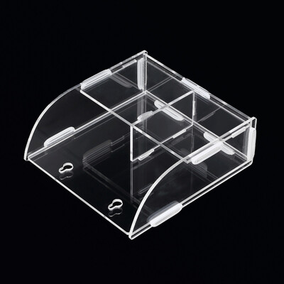 Acrylic Remote Control Storage Box Sundries Holder Wall Mounted Bin Storage Rack Container w2 Lattices for Home Office
Acrylic Remote Control Storage Box Sundries Holder Wall Mounted Bin Storage Rack Container w2 Lattices for Home Office