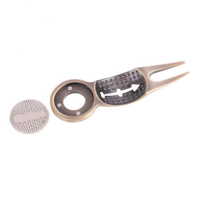 Greensen Multi Function Aluminum Alloy Golf Divot Tool Green Lawn Repair Fork Ball Marker
Greensen Multi Function Aluminum Alloy Golf Divot Tool Green Lawn Repair Fork Ball Marker