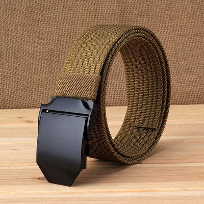 Fashion Unisex Nylon belt trend Men weaving Nylon Automatic buckle belt high quality Men&Women casual belt
Fashion Unisex Nylon belt trend Men weaving Nylon Automatic buckle belt high quality Men&Women casual belt
