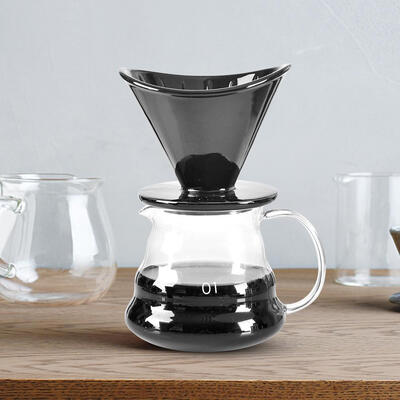 Greensen Ceramic Coffee Filter Cup Single Hole Coffee Dripper Filtering Tool Black Home Coffee Filter Coffee Dripper
Greensen Ceramic Coffee Filter Cup Single Hole Coffee Dripper Filtering Tool Black Home Coffee Filter Coffee Dripper