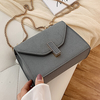 Frosted small bag 2019 new solid color simple chain handbag fashion Korean shoulder Messenger bag
Frosted small bag 2019 new solid color simple chain handbag fashion Korean shoulder Messenger bag