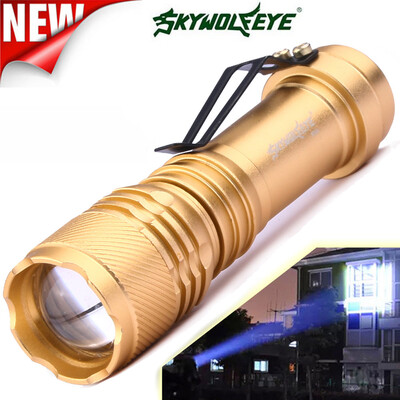 Saidsome Q5 AA14500 3 Modes ZOOMABLE LED Flashlight Torch Super Bright flashlight lamp
Saidsome Q5 AA14500 3 Modes ZOOMABLE LED Flashlight Torch Super Bright flashlight lamp