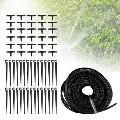 Greensen 25m Micro Drip Irrigation System Automatic Plant Self Watering Garden Dripper Hose Kit
Greensen 25m Micro Drip Irrigation System Automatic Plant Self Watering Garden Dripper Hose Kit
