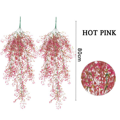 Gobestart Artificial Fake Silk Flower Vine Hanging Garland Plant Home Garden Wedding Decor
Gobestart Artificial Fake Silk Flower Vine Hanging Garland Plant Home Garden Wedding Decor