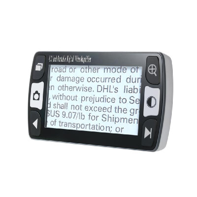 43-inch 6x-16x Mobile Portable Digital Magnifier Handheld Electronic Reading Aid Support AV Output to TV with 12 Kinds of Color
43-inch 6x-16x Mobile Portable Digital Magnifier Handheld Electronic Reading Aid Support AV Output to TV with 12 Kinds of Color