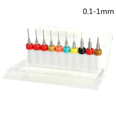 10pcs Tungsten Steel Hard Alloy PCB CNC Drill Bits Kit for Circuit Boards Mold Metal Processing
10pcs Tungsten Steel Hard Alloy PCB CNC Drill Bits Kit for Circuit Boards Mold Metal Processing