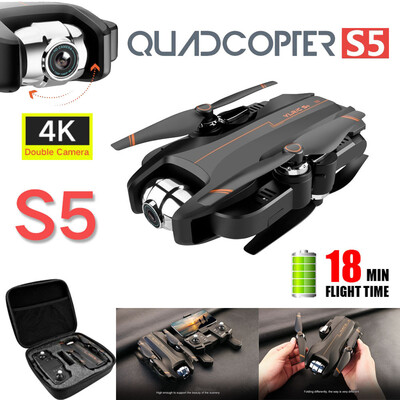 Siaonvr 24G WIFI FPV 4K HD Camera Foldable 120° Wide Angle Optical F-low RC Quadcopter
Siaonvr 24G WIFI FPV 4K HD Camera Foldable 120° Wide Angle Optical F-low RC Quadcopter