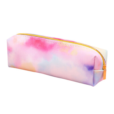 Cartoon Dreamy Colorful Pencil Case Leather Makeup Bag Student School Pencil Box Pencil Case Girl Pen Bag School Supplies
Cartoon Dreamy Colorful Pencil Case Leather Makeup Bag Student School Pencil Box Pencil Case Girl Pen Bag School Supplies