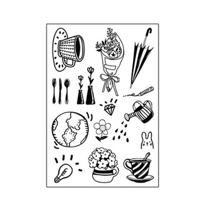 Clear Stamps DIY Embossing Transparent Silicone Stamps For Scrapbooking 8 Styles Animal Pattern Clear Stamps For Scrapbooking
Clear Stamps DIY Embossing Transparent Silicone Stamps For Scrapbooking 8 Styles Animal Pattern Clear Stamps For Scrapbooking