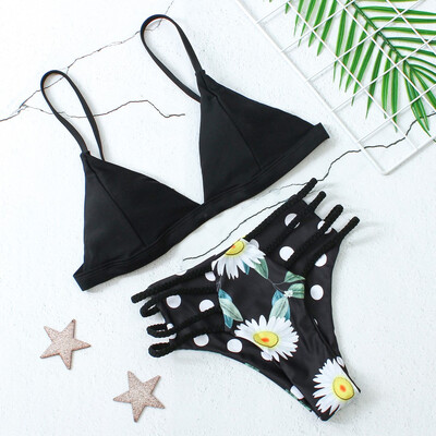 Roseonmyhand Women Sexys Two-Piece Tropical Print Bikini Braided Rope Swimwear Beachwear
Roseonmyhand Women Sexys Two-Piece Tropical Print Bikini Braided Rope Swimwear Beachwear
