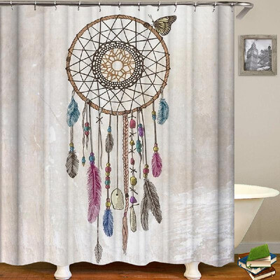 Shower Curtain Fresh Style Blackout Curtains Waterproof Mildew-proof Bathroom Curtain 71"x71
Shower Curtain Fresh Style Blackout Curtains Waterproof Mildew-proof Bathroom Curtain 71"x71