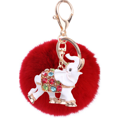 Soft 8CM Rex Rabbit Hair Ball Diamond Alloy Elephant Keychain Lovers Bags Mobile Phone Accessories
Soft 8CM Rex Rabbit Hair Ball Diamond Alloy Elephant Keychain Lovers Bags Mobile Phone Accessories