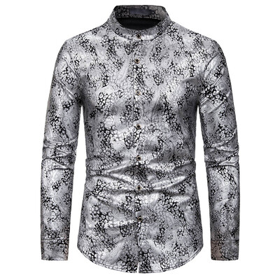 Tailored Mens Casual Turn-down Collar Long Sleeve Shirt Gentleman Printing Wedding Tops
Tailored Mens Casual Turn-down Collar Long Sleeve Shirt Gentleman Printing Wedding Tops