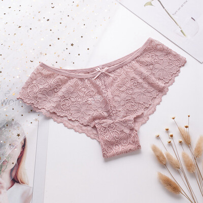 Women Fashion Sexy Lace Panties Cozy Lingerie Tempting Pretty Briefs High Quality Cotton Low Waist Cute Women Underwear
Women Fashion Sexy Lace Panties Cozy Lingerie Tempting Pretty Briefs High Quality Cotton Low Waist Cute Women Underwear