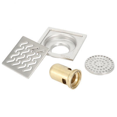 Greensen 304 Stainless Steel Shower Floor Drain Drainer Corrosion Resistant Strainer
Greensen 304 Stainless Steel Shower Floor Drain Drainer Corrosion Resistant Strainer