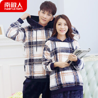 Antarctic pajamas men winter flannel lovers pajamas women winter warm coral velvet thickening autumn mens home service winter suit NAS5X21022-12 female striped hooded XXL
Antarctic pajamas men winter flannel lovers pajamas women winter warm coral velvet thickening autumn mens home service winter suit NAS5X21022-12 female striped hooded XXL